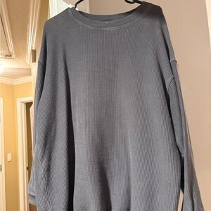 Aerie Women's Charcoal Sweatshirt